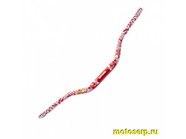 Купить  Руль 28мм (универсальный алюминиевый 1-1/8) OTOM Fatbar Красный (шт) (ML 13757 купить с доставкой по Москве и России, цена, технические характеристики, комплектация фото  - motoserp.ru