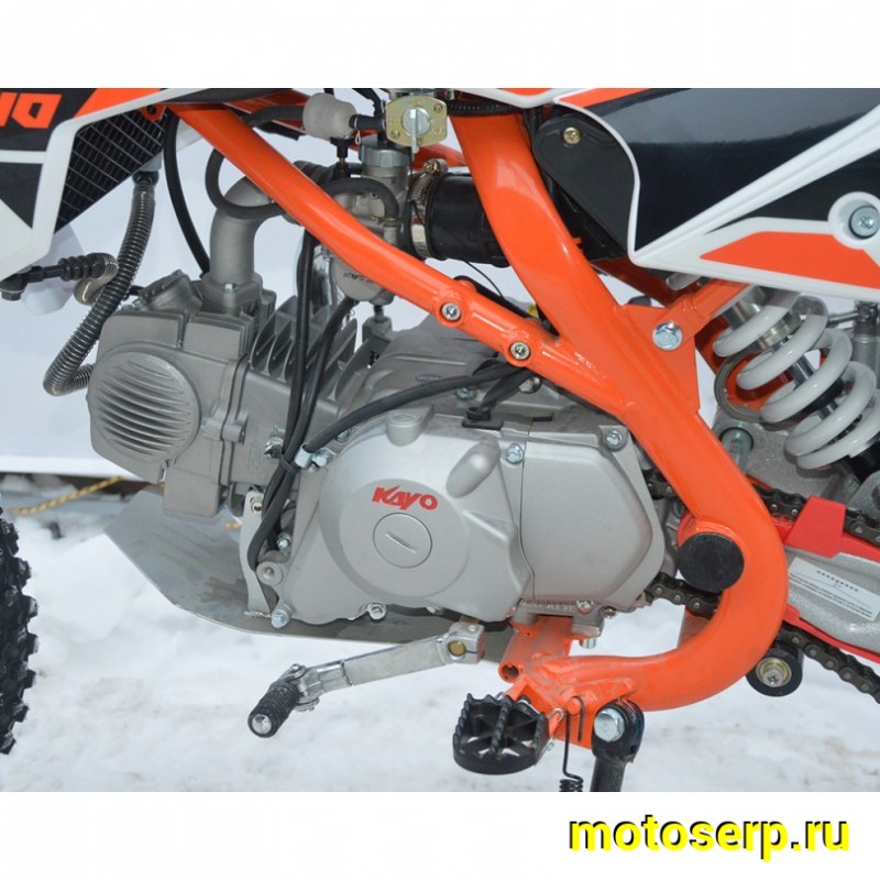 Купить  Питбайк KAYO Basic TT140EM 17/14 KRZ (механ. сцепл., эл. стартер) (шт) (SM купить с доставкой по Москве и России, цена, технические характеристики, комплектация фото  - motoserp.ru