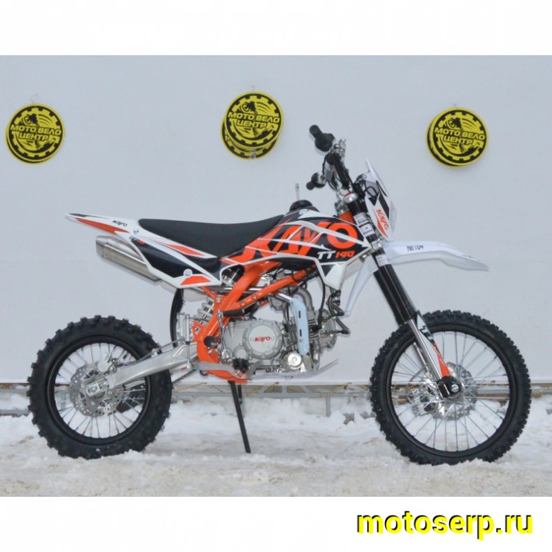 Купить  Питбайк KAYO Basic TT140EM 17/14 KRZ (механ. сцепл., эл. стартер) (шт) (SM купить с доставкой по Москве и России, цена, технические характеристики, комплектация фото  - motoserp.ru