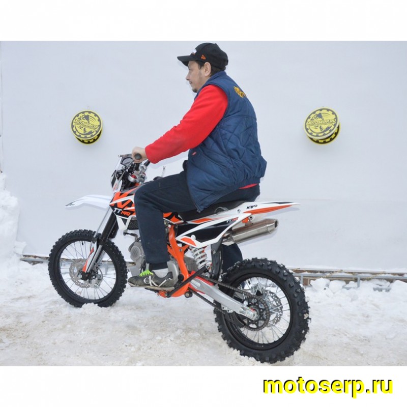 Купить  Питбайк KAYO Basic TT140EM 17/14 KRZ (механ. сцепл., эл. стартер) (шт) (SM купить с доставкой по Москве и России, цена, технические характеристики, комплектация фото  - motoserp.ru
