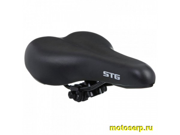 Купить  Седло спорт STG,608-VLB-J Вело (шт) (Грат Вест Х74371-5 купить с доставкой по Москве и России, цена, технические характеристики, комплектация фото  - motoserp.ru