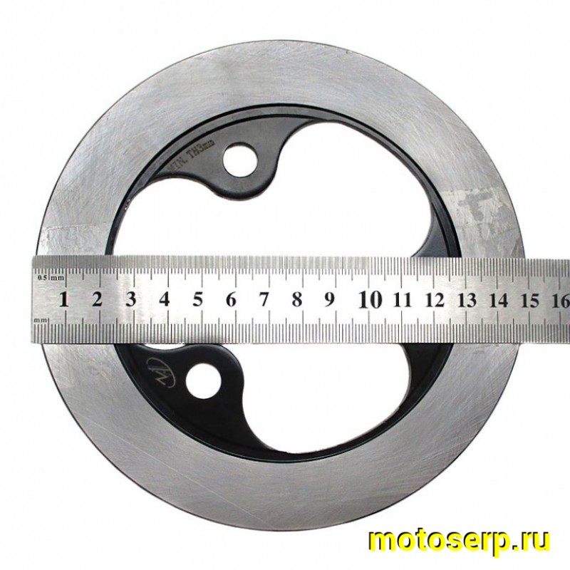Купить  Диск тормозной (150x44) (отв:3x68) SF150 (шт) (0 купить с доставкой по Москве и России, цена, технические характеристики, комплектация фото  - motoserp.ru