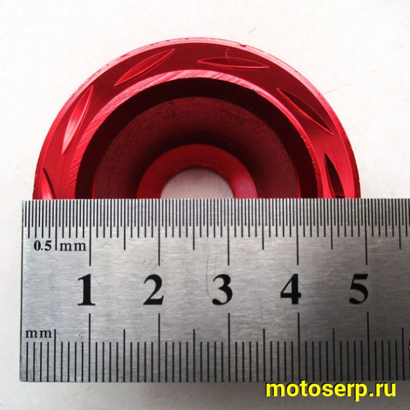 Купить  Слайдеры Колпачок декоративный на ось 55 ММ красный (пара) (MM 89865 купить с доставкой по Москве и России, цена, технические характеристики, комплектация фото  - motoserp.ru