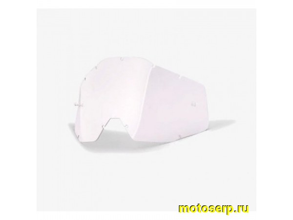 Купить  Стекло для очков сменное (линза) детская 100% Strata Mini Replacement Lens Anti-Fog Clear (51007-010-02) (шт) (Fox УТ-00021106 купить с доставкой по Москве и России, цена, технические характеристики, комплектация фото  - motoserp.ru
