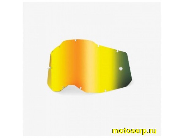 Купить  Стекло для очков сменное (линза) подростковая 100% AC2/ST2 Youth Replacement Lens Mirror Gold (51009-259-01) (шт) (Fox УТ-00010989 купить с доставкой по Москве и России, цена, технические характеристики, комплектация фото  - motoserp.ru