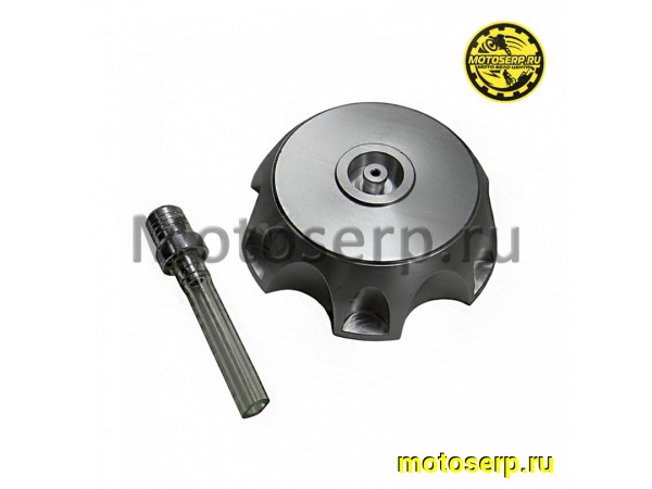 Купить  Крышка (пробка) топливного бака Питбайк/Эндуро алюминевая d-48.5mm серая ТЮНИНГ (шт) (JMC 1464 купить с доставкой по Москве и России, цена, технические характеристики, комплектация фото  - motoserp.ru