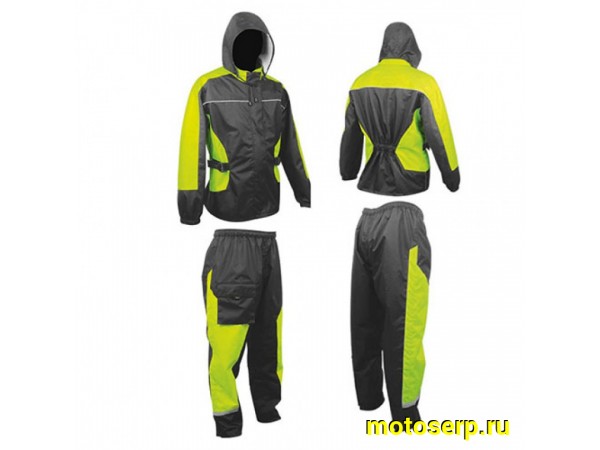 Купить  Дождевик (куртка+брюки) HIZER AT-3000 р-р M текстиль (шт) (ML 14828 купить с доставкой по Москве и России, цена, технические характеристики, комплектация фото  - motoserp.ru