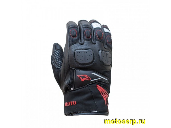 Купить  Перчатки  HAWK MOTO "Black Fox"  р-р L (пар) (0 купить с доставкой по Москве и России, цена, технические характеристики, комплектация фото  - motoserp.ru