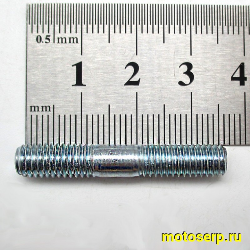 Купить  Шпилька глушителя (L-36mm,  &Oslash;6mm) YX140-170 (шт) (SM 013-5134 купить с доставкой по Москве и России, цена, технические характеристики, комплектация фото  - motoserp.ru