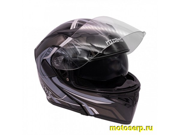 Купить  Шлем трансформер (модуляр) KIOSHI Tourist 316 М серый р-р M (шт) (Regul 102288-14 купить с доставкой по Москве и России, цена, технические характеристики, комплектация фото  - motoserp.ru