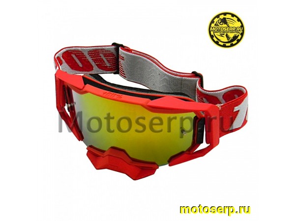 Купить  Очки мото Кросс 100% MX ARMEGA Red (реплика) (шт) (Кокурин   купить с доставкой по Москве и России, цена, технические характеристики, комплектация фото  - motoserp.ru