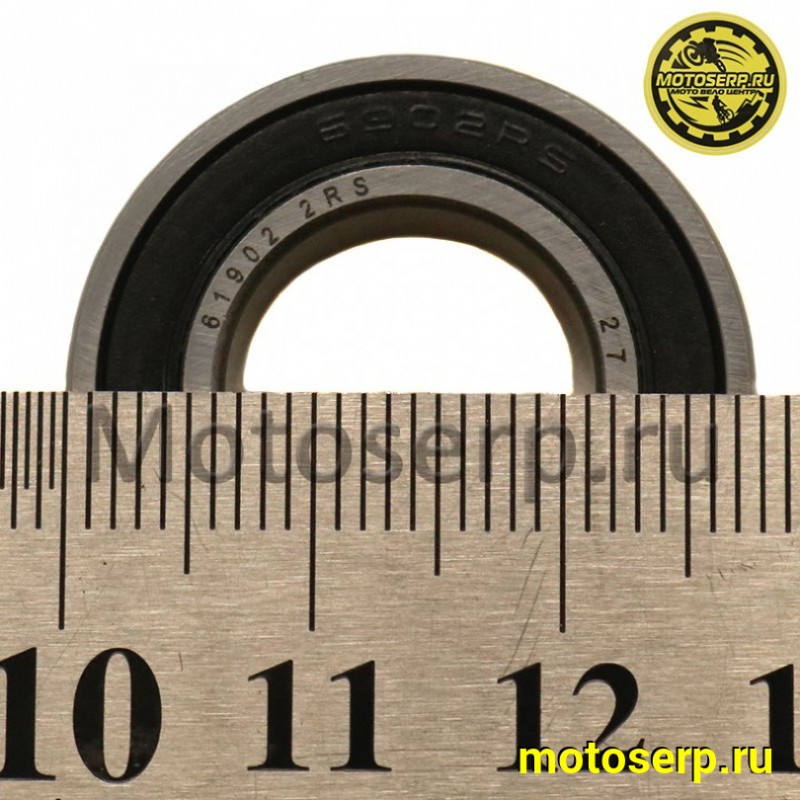 Купить  Подшипник 15*28*7  6902/2RS закрытый (шт) (MOTAX (MD 05185 купить с доставкой по Москве и России, цена, технические характеристики, комплектация фото  - motoserp.ru