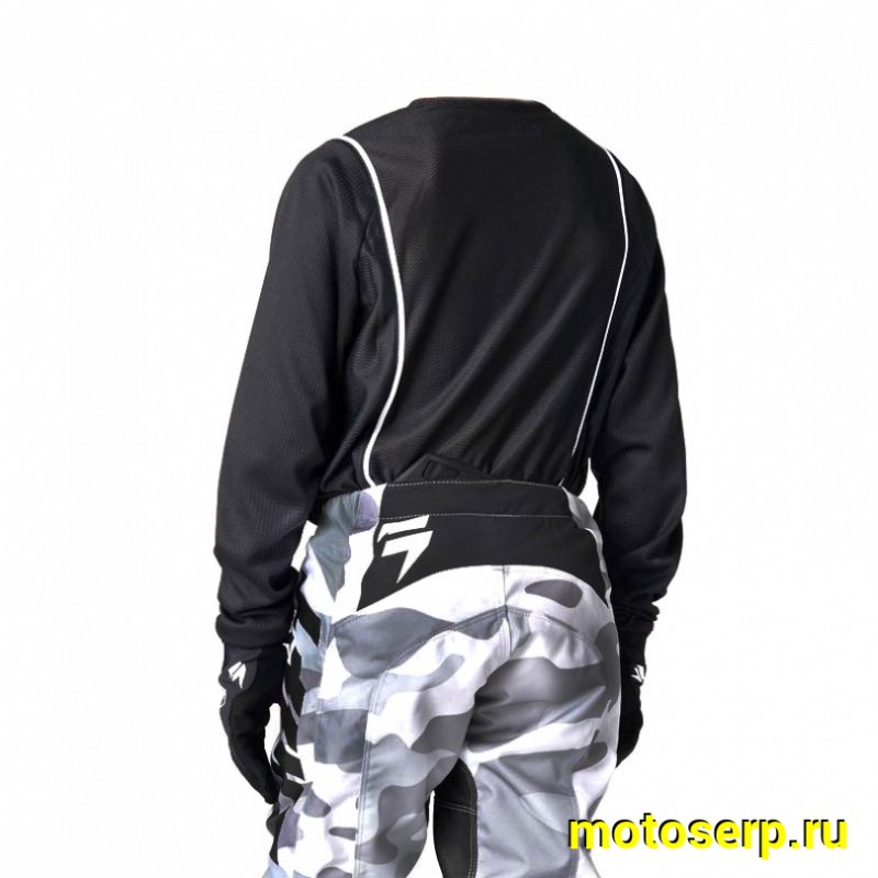 Купить  Джерси (футболка для мотокросса) Shift White Label G.I. Fro Youth Jersey (Black, YL, 2021 (шт) (0 купить с доставкой по Москве и России, цена, технические характеристики, комплектация фото  - motoserp.ru