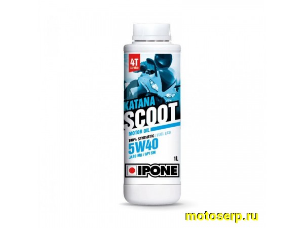 Купить  Масло IPONE 4Т SCOOT 4 5W40 1L  JP 800381 (шт) купить с доставкой по Москве и России, цена, технические характеристики, комплектация фото  - motoserp.ru