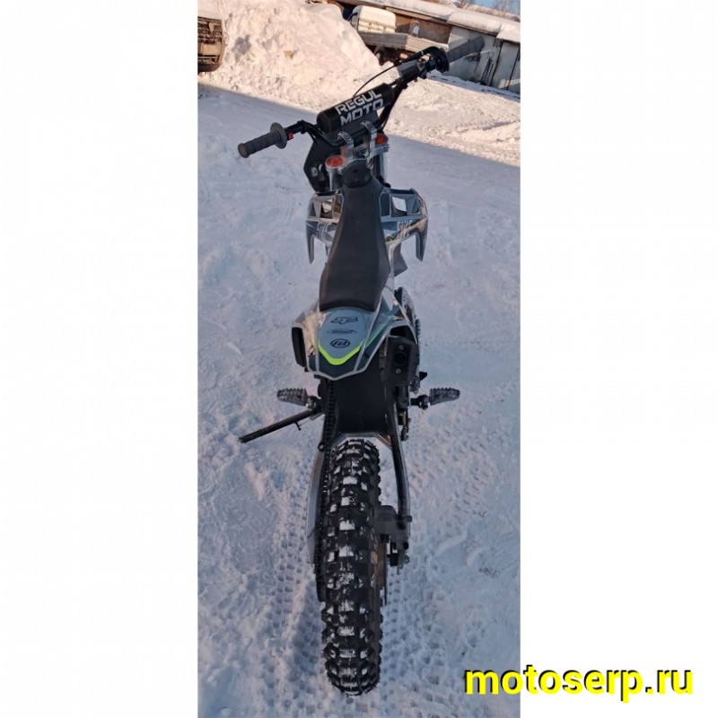 Купить  Питбайк Regulmoto FIVE EA 125  (полуавтомат КПП) 17/14" Серый/ черный  (шт) купить с доставкой по Москве и России, цена, технические характеристики, комплектация фото  - motoserp.ru