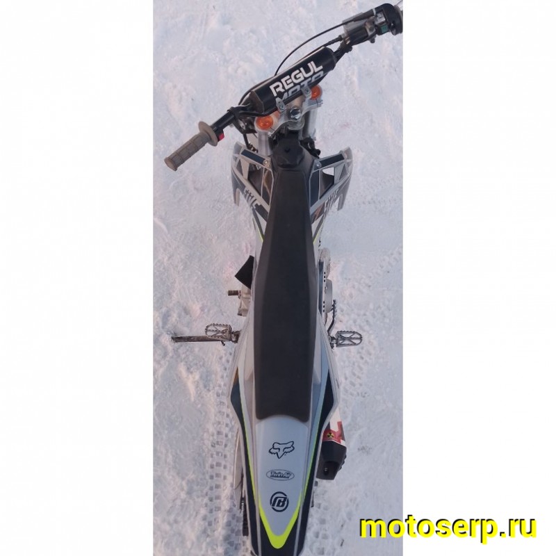 Купить  Питбайк Regulmoto FIVE EA 125  (полуавтомат КПП) 17/14" Серый/ черный  (шт) купить с доставкой по Москве и России, цена, технические характеристики, комплектация фото  - motoserp.ru