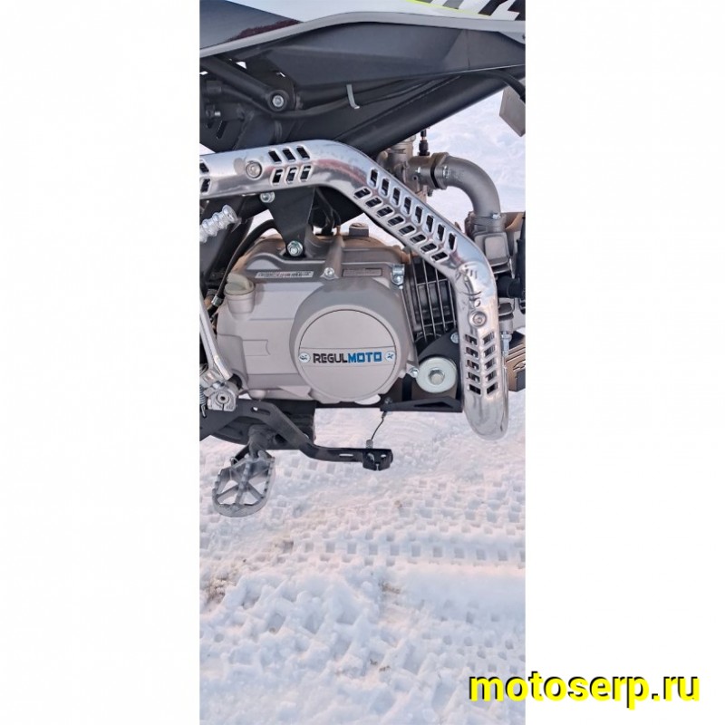 Купить  Питбайк Regulmoto FIVE EA 125  (полуавтомат КПП) 17/14" Серый/ черный  (шт) купить с доставкой по Москве и России, цена, технические характеристики, комплектация фото  - motoserp.ru