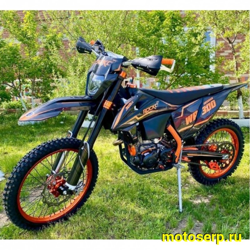 Купить  Мотоцикл Кросс/Эндуро ROCKOT WR300 Obsidian 300сс, 177ММ, 21/18  (шт) (ROCKOT (ФОТО (0 купить с доставкой по Москве и России, цена, технические характеристики, комплектация фото  - motoserp.ru