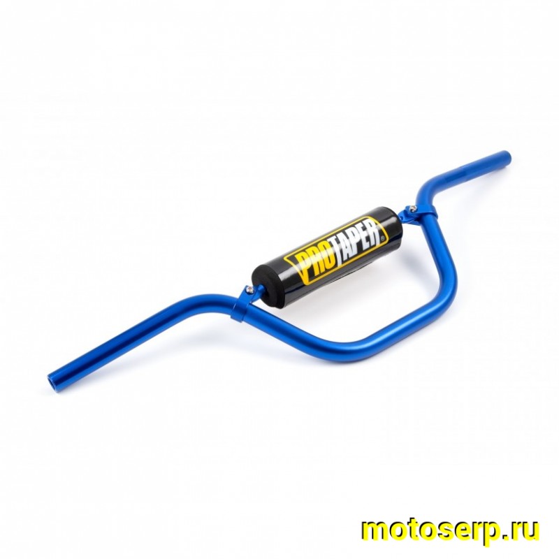 Купить  Руль 22мм (алюминиевый высокий 7/8) ProTaper style Синий (шт) (MOTO-SKUTER 14159  купить с доставкой по Москве и России, цена, технические характеристики, комплектация фото  - motoserp.ru