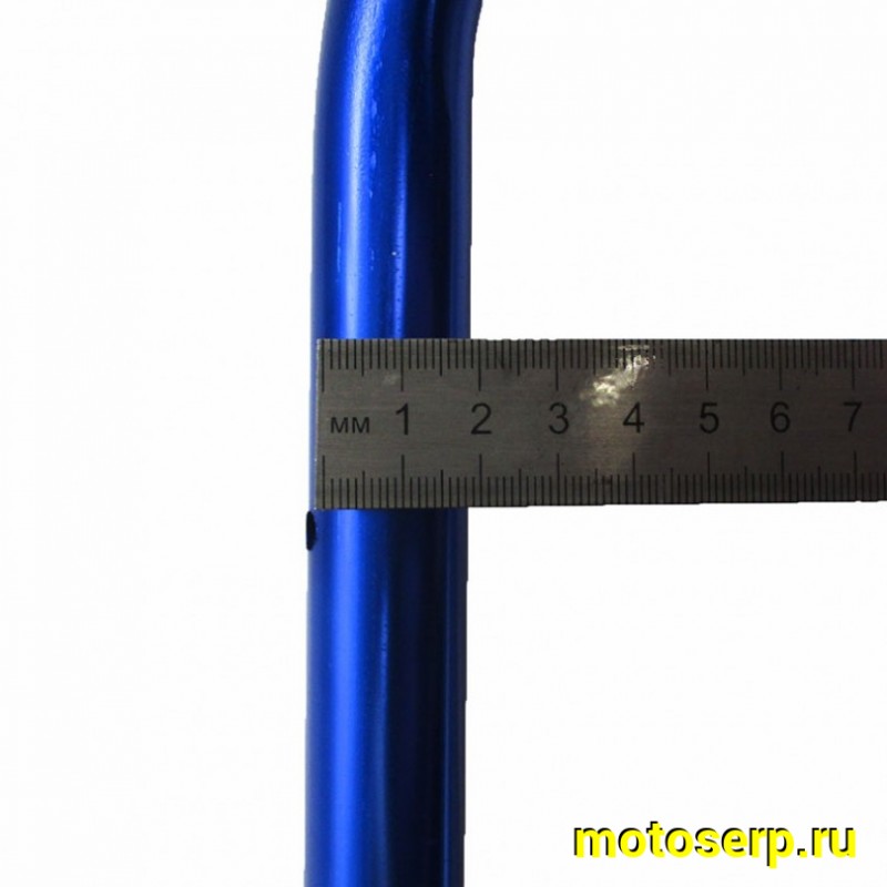 Купить  Руль 22мм (алюминиевый высокий 7/8) ProTaper style Синий (шт) (MOTO-SKUTER 14159  купить с доставкой по Москве и России, цена, технические характеристики, комплектация фото  - motoserp.ru