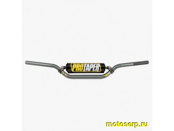 Купить  Руль 22мм (алюминиевый низкий 7/8) ProTaper style Серый (шт) (MOTO-SKUTER 15656 купить с доставкой по Москве и России, цена, технические характеристики, комплектация фото  - motoserp.ru