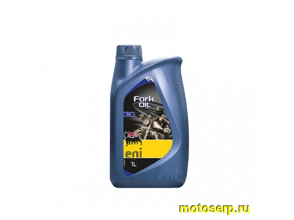 Купить  Масло Eni AGIP FORK 5W (вилочное гидравлическое масло) (шт) (SM 747-2391 купить с доставкой по Москве и России, цена, технические характеристики, комплектация фото  - motoserp.ru