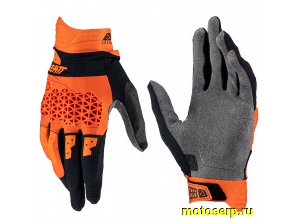 Купить  Перчатки Leatt Moto 3.5 Lite Glove (Orange, S, 2026 (6023040350) (пар) (Fox УТ-00022239 купить с доставкой по Москве и России, цена, технические характеристики, комплектация фото  - motoserp.ru