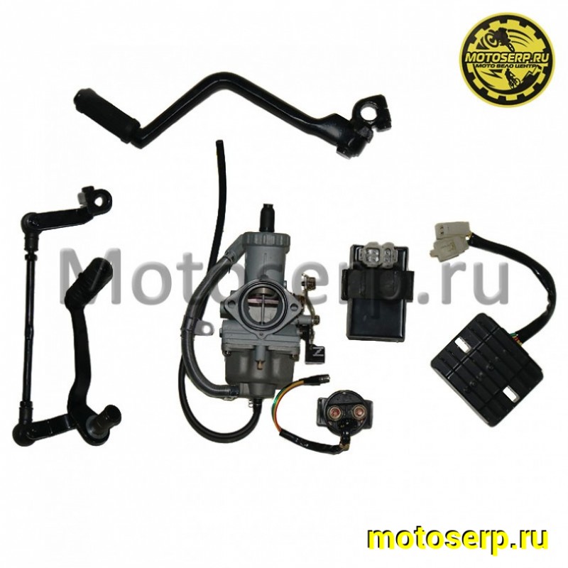 Купить  Двигатель  в сб. 300сс 170FMN ZS (Racer Skyway RC300CS) 4Т, мех 5ск, верхн р/в, 4клап, возд-масл. охл. полный комплект+радиаторы+ электрика (шт) (0 купить с доставкой по Москве и России, цена, технические характеристики, комплектация фото  - motoserp.ru