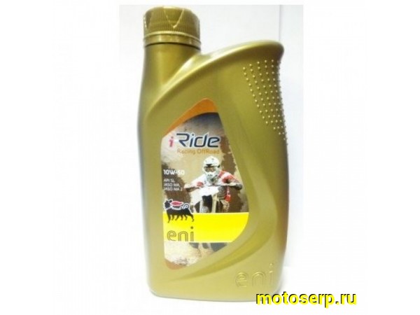 Купить  Масло ENI 4Т i-Ride Off Road 10W50  п/синт.1л (шт) (nitro 151396 купить с доставкой по Москве и России, цена, технические характеристики, комплектация фото  - motoserp.ru