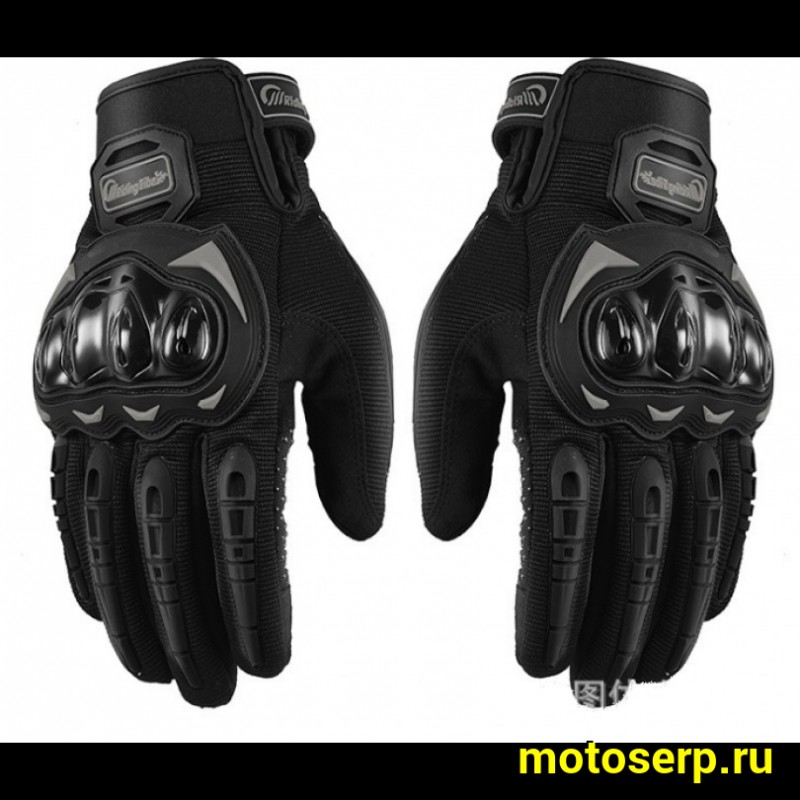 Купить  Перчатки RIDING TRIBE MCS-17 черный (XL) (пар) (0 купить с доставкой по Москве и России, цена, технические характеристики, комплектация фото  - motoserp.ru