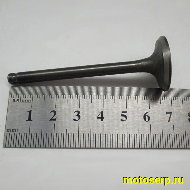 Купить  Клапан 139FMB (впуск/выпуск) (D-23mm, d-20mm, L-66mm, l-65mm, T-5mm, t-5mm) YX125,YX140,LF120 OEM (пар) (Кокурин купить с доставкой по Москве и России, цена, технические характеристики, комплектация фото  - motoserp.ru