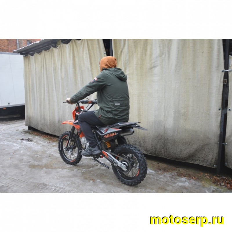 Купить  Питбайк Regulmoto SEVEN PRO 125 (50)сс (спортинв), 17/14, 4Т, 125сс. (шт) купить с доставкой по Москве и России, цена, технические характеристики, комплектация фото  - motoserp.ru
