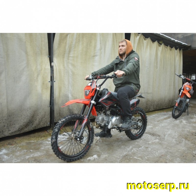 Купить  Питбайк Regulmoto SEVEN PRO 125 (50)сс (спортинв), 17/14, 4Т, 125сс. (шт) купить с доставкой по Москве и России, цена, технические характеристики, комплектация фото  - motoserp.ru