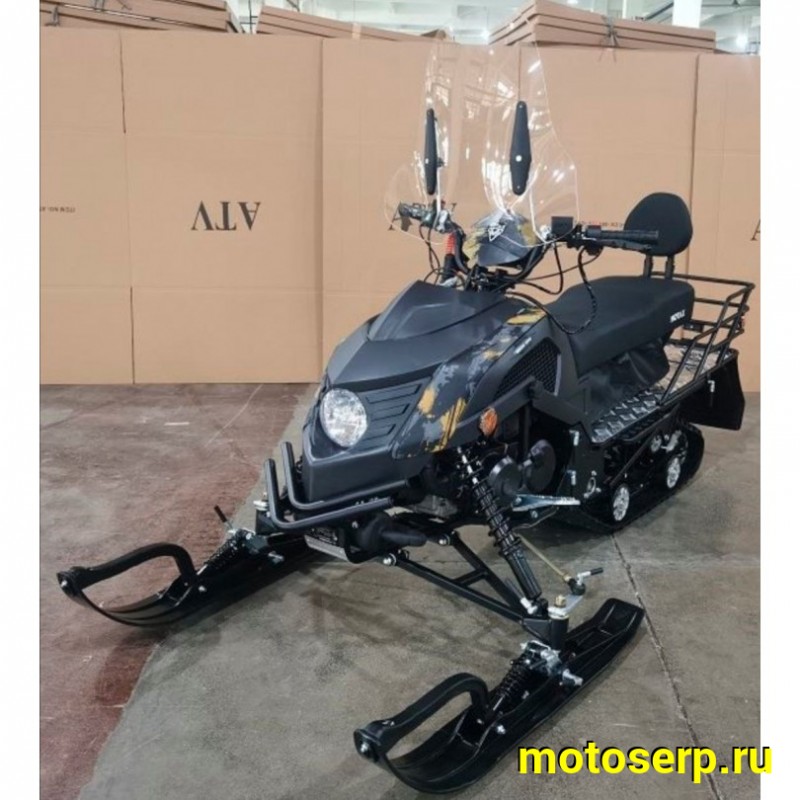 Купить  Снегоход MOTAX SNOW 200 (БЕЗ ПСМ) 200сс вар, реверс, гусен 380 х 2150мм. быстроразб, обогр. ручек (шт)  купить с доставкой по Москве и России, цена, технические характеристики, комплектация фото  - motoserp.ru