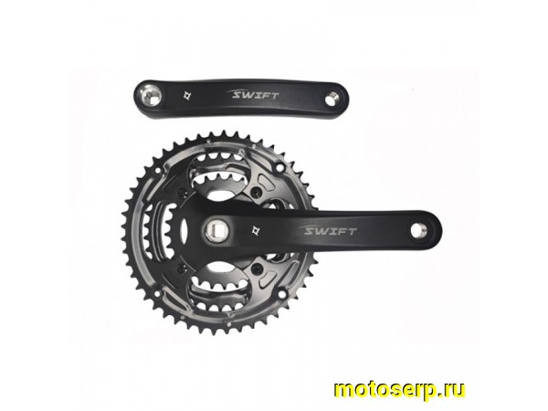 Купить  Шатуны 3 зв.на квадрате. Алюм. 48/38/28 зуб SHIFT PROWHEEL (разборный) 170mm Вело (пар) (Золотник 3012602-53 купить с доставкой по Москве и России, цена, технические характеристики, комплектация фото  - motoserp.ru