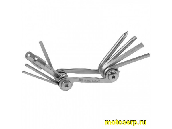 Купить  Ключ-нож шестигр. (мультитул) BIKE HAND YC-286N (8 функций) Вело (шт) (MM 24315 купить с доставкой по Москве и России, цена, технические характеристики, комплектация фото  - motoserp.ru
