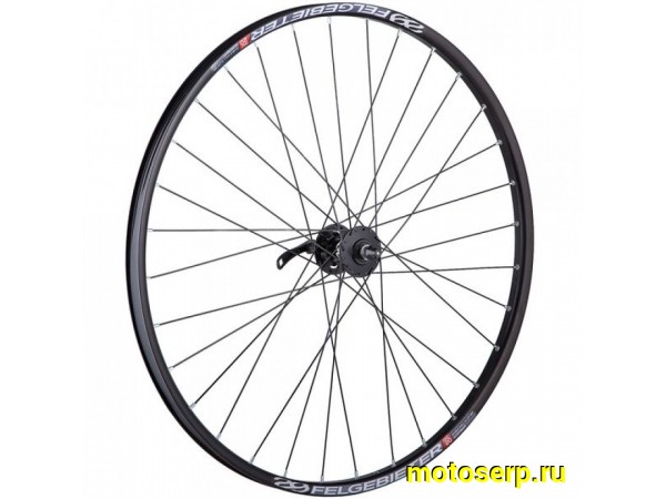 Купить  Колесо 28"/29" двойное переднее Disk с крепл диска на втулке (FELGEBIETER) ПРОМ. ПОДШИПНИК Вело (шт) (Грат Вест Х82369 купить с доставкой по Москве и России, цена, технические характеристики, комплектация фото  - motoserp.ru