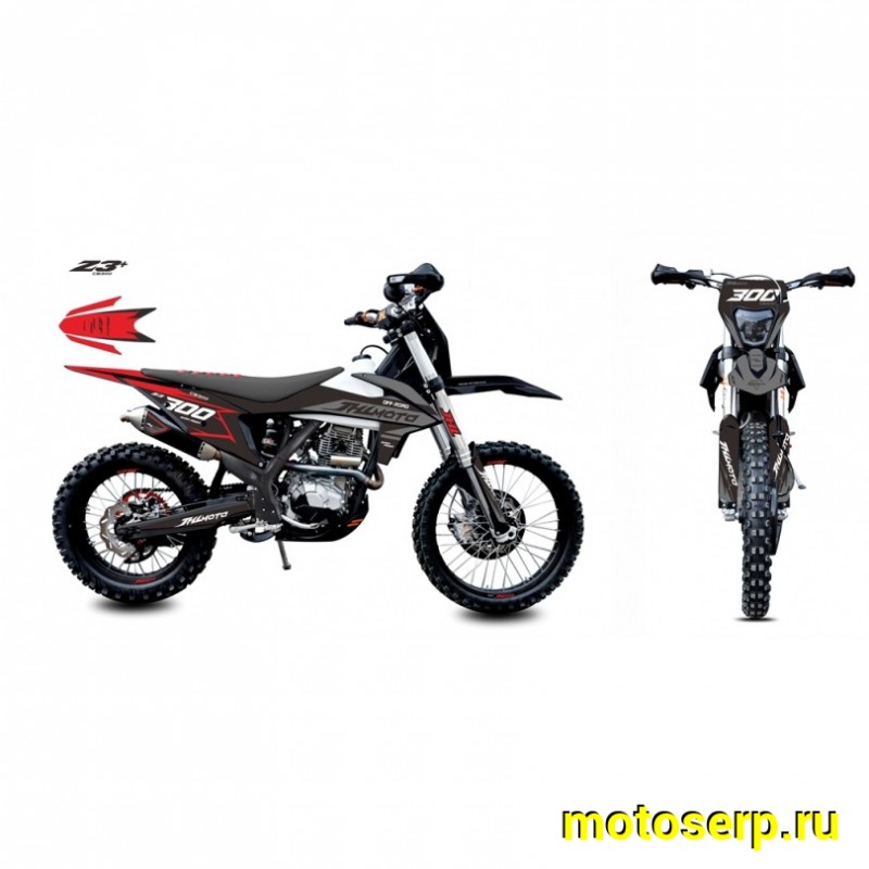 Купить  Мотоцикл Кросс/Эндуро JHL Z3+ (300сс OTOM) (спортинв) 21/18, 300сс ,подвеска KKE (шт) (ТехМаркет (0 купить с доставкой по Москве и России, цена, технические характеристики, комплектация фото  - motoserp.ru