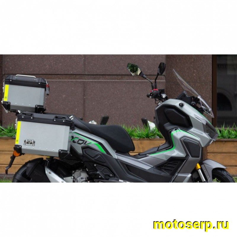 Купить  Скутер Regulmoto XDV 300CC 4T (реплика HONDA X-ADV 750) двиг APRILIA SR MAX 300, ABS, инжект., спицы,  вариатор, подвеска KYB + кофры  (шт) купить с доставкой по Москве и России, цена, технические характеристики, комплектация фото  - motoserp.ru