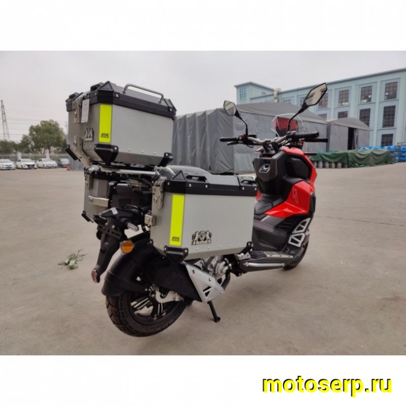 Купить  Скутер Regulmoto XDV 300CC 4T (реплика HONDA X-ADV 750) двиг APRILIA SR MAX 300, ABS, инжект., спицы,  вариатор, подвеска KYB + кофры  (шт) купить с доставкой по Москве и России, цена, технические характеристики, комплектация фото  - motoserp.ru