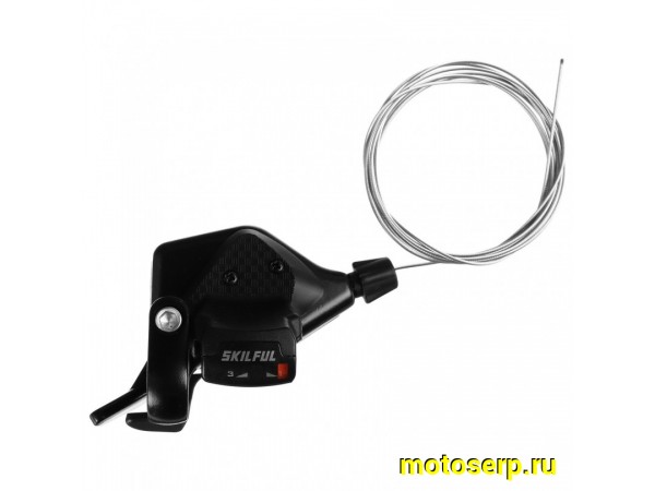 Купить  Шифтер MTB триггерного типа, левый 3 скоростной, SKILLFUL (совместим с Shimano) Вело (шт) (Пан SF-SF-M130-3-BK купить с доставкой по Москве и России, цена, технические характеристики, комплектация фото  - motoserp.ru