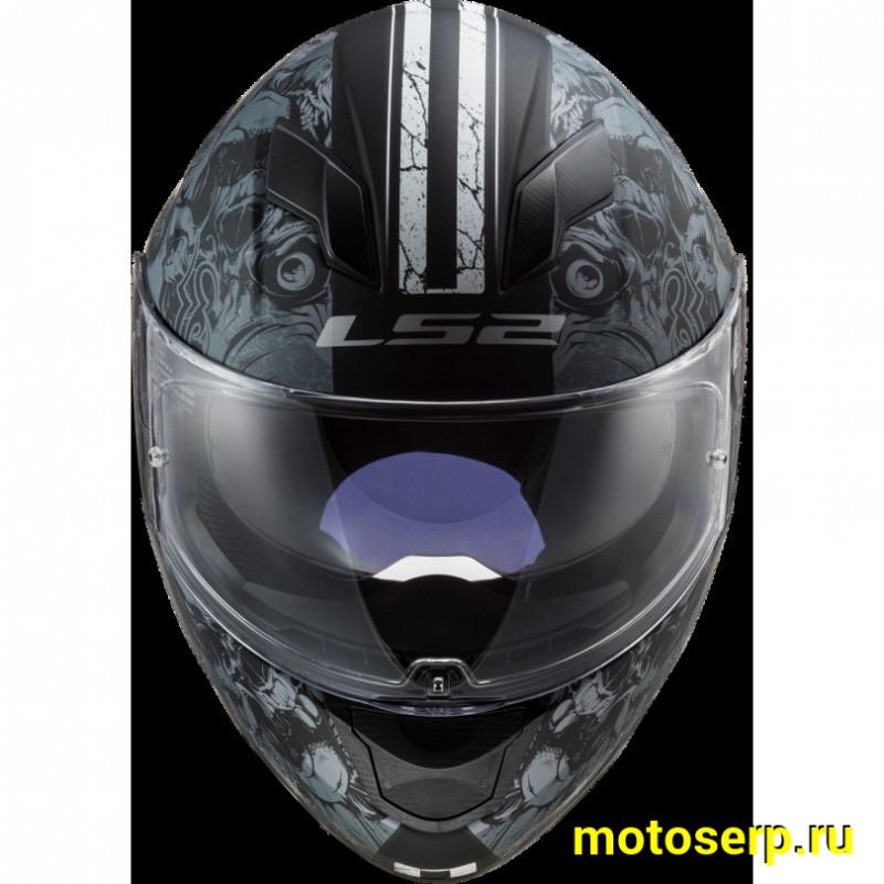 Купить  Шлем закрытый LS2 FF320 STREAM EVO THRONE Matt BlackTitanium (XL) интеграл (шт) (LS2 купить с доставкой по Москве и России, цена, технические характеристики, комплектация фото  - motoserp.ru