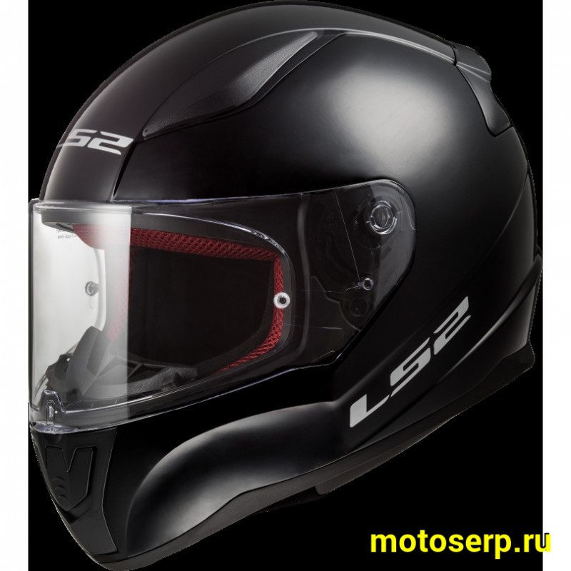 Купить  Шлем закрытый LS2 FF353 RAPID single mono GLOSS BLACK (XL) интеграл (шт) (LS2 купить с доставкой по Москве и России, цена, технические характеристики, комплектация фото  - motoserp.ru