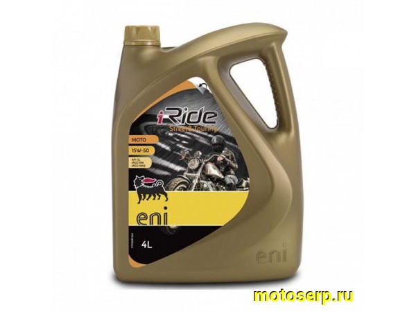 Купить  Масло ENI 4Т i-Ride moto 15W50  п/синт.4л (шт)  (Nitro 115997 купить с доставкой по Москве и России, цена, технические характеристики, комплектация фото  - motoserp.ru