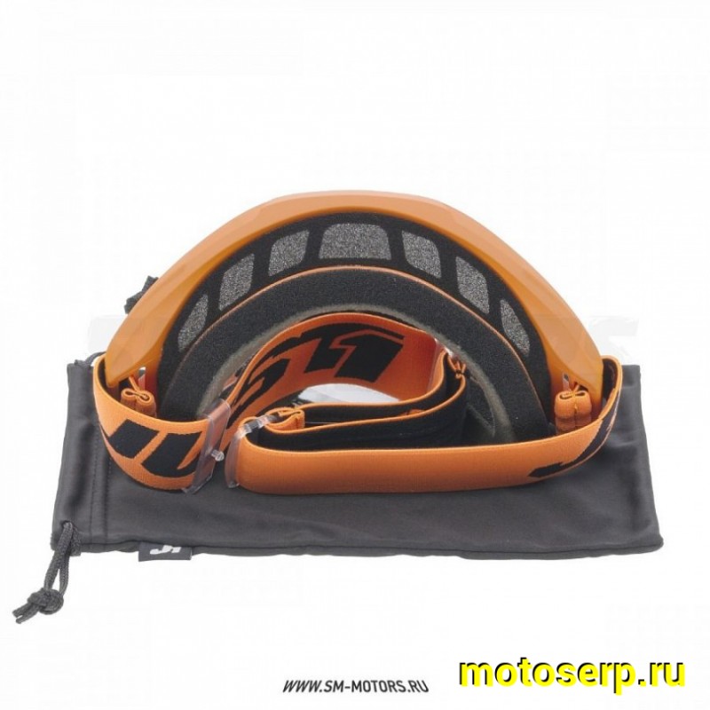Купить  Очки мото Кросс JUST1 VITRO оранжевый/черный (шт) (SM 604-2351 купить с доставкой по Москве и России, цена, технические характеристики, комплектация фото  - motoserp.ru