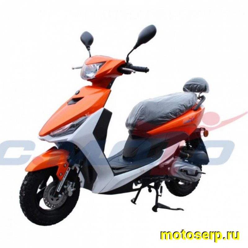 Купить  Скутер C.МОТО FS 50 (Эс мото Эф Эс 50) 50сс ,4Т, 1,5 местный, возд. охлажд., диск/барабан, кол. 10"/10" (шт) 0800 (ФОТО (C-MOTO купить с доставкой по Москве и России, цена, технические характеристики, комплектация фото  - motoserp.ru