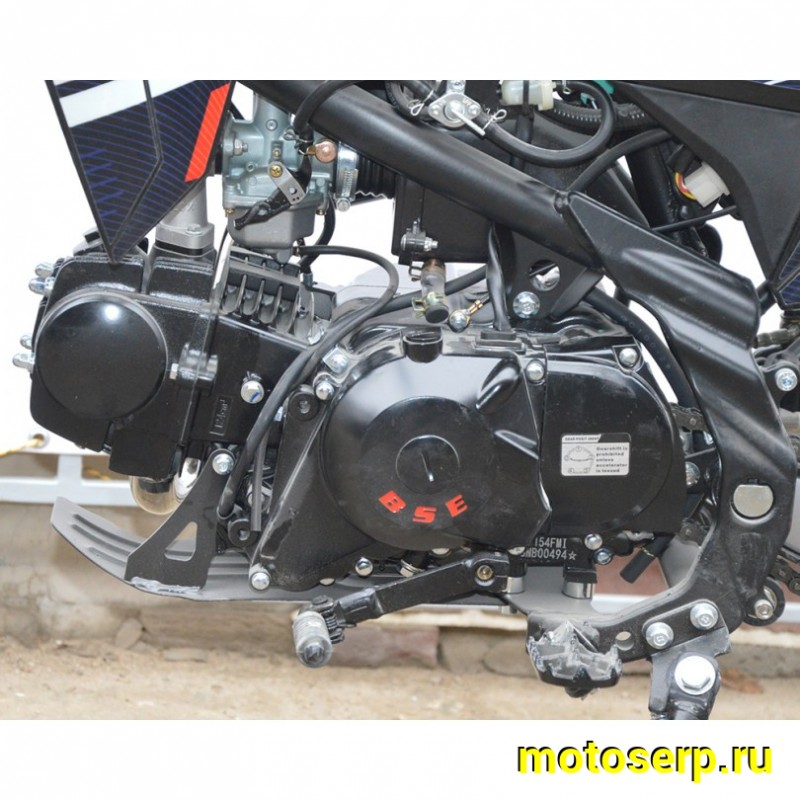 Купить  Питбайк BSE PH 125 AK47 Red 17/14", Мех, эл.ст (шт) купить с доставкой по Москве и России, цена, технические характеристики, комплектация фото  - motoserp.ru