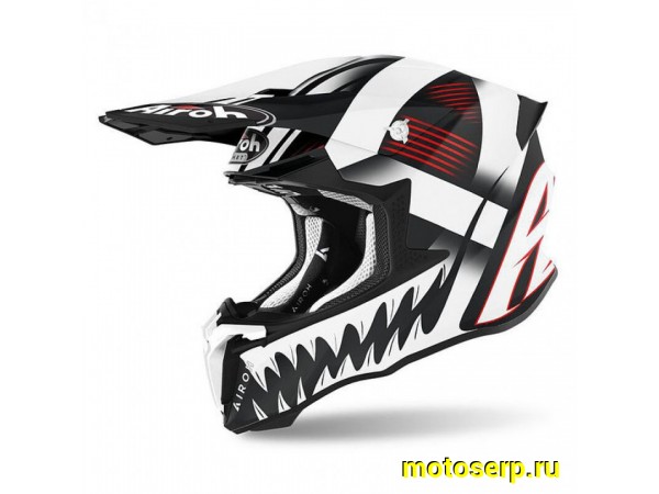 Купить  Шлем Кросс AIROH Twist 2.0 MASK Matt (Матовый) (XXL) (шт) (AIROH купить с доставкой по Москве и России, цена, технические характеристики, комплектация фото  - motoserp.ru