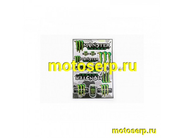 Купить  Наклейки (набор) MONSTER ENERGY (30х45см) (шт) (MT N-672 купить с доставкой по Москве и России, цена, технические характеристики, комплектация фото  - motoserp.ru