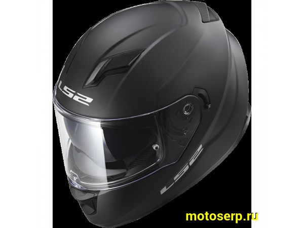 Купить  Шлем закрытый LS2 FF320 STREAM EVO MATT BLACK (XL) интеграл (шт) (LS2 купить с доставкой по Москве и России, цена, технические характеристики, комплектация фото  - motoserp.ru